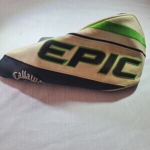 Callaway Epic Driver Headcover Golf Club Head Cover Black Green Genuine OEM